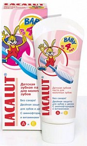 Lacalut [Лакалют] Зубная паста Baby до 4 лет 50 мл