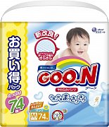 GooN Подгузники-трусики Ultra 7-12 кг 74 шт. M