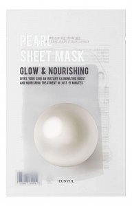 Eunyul Маска тканевая для лица с жемчугом 22мл Purity Pearl Sheet Mask