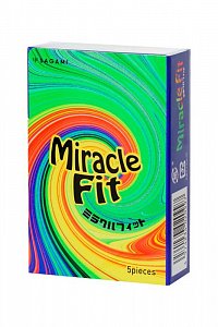 Sagami Miracle Fit Презервативы супероблегающие 5 шт.