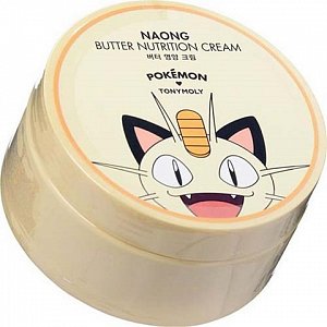 Tony Moly Крем с маслом Ши питательный Butter Nutrition Cream Pokemon Naong 300 мл