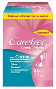 Carefree Cotton feel Салфетки ежедневные супертонкие 20 шт.