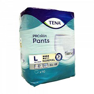 Tena ProSkin Pants Подгузники-трусики для взрослых р.L 10 шт. (100-135см)