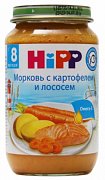 Hipp Пюре Морковь с картофелем и лососем с 8 мес. 220 г