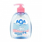 AQA Baby Гель для подмывания девочек 300 мл