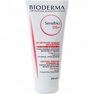 Bioderma Sensibio DS+ Гель очищающий для чувствительной кожи 200 мл