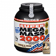 Weider Мега масс 2000 Крем и печенье банка 3кг