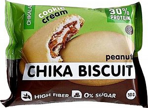 Протеиновое бисквитное печенье 50г Chika Biscuit арахис Chikalab