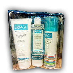 Uriage Suppleance Набор Крем для тела + Гоммаж 200 мл + 200 мл