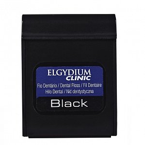 Elgydium Зубная нить черная 50 м