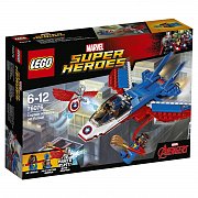 Lego Super heroes 76076 Конструктор Воздушная погоня Капитана Америка