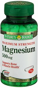 Nature`s Bounty Магний 500 мг таблетки 100 шт. (БАД)