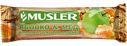 Musler Батончик Мюсли Яблоко-Мед с цельными злаками 30 г Musler Батончик Мюсли Яблоко-Мед с цельными злаками 30 г
