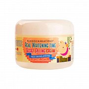 Elizavecca Крем-пилинг для лица Milky Piggy Real Whitening Time Secret Pilling Cream 100 г Elizavecca Крем-пилинг для лица Milky Piggy Real Whitening Time Secret Pilling Cream 100 г