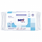 Seni Care Салфетки влажные с витамином Е и аллантоином 68 шт.