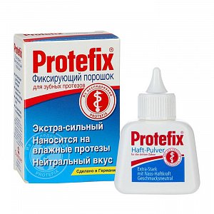 Protefix Порошок фиксирующий экстра-сильный для зубных протезов 20 г