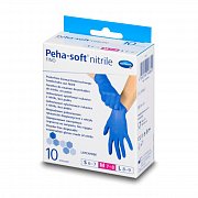 Peha-Soft Перчатки нириловые нестерильные неопудренные размер L 10 шт. (5 пар) Peha-Soft Перчатки нириловые нестерильные неопудренные размер L 10 шт. (5 пар)