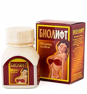 Биолифт Идеальная грудь пилюли 225 мг 100 шт. (БАД)