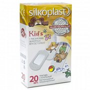Silkoplast Пластырь Kids детский стерильный с рисунками 20 шт. Silkoplast Пластырь Kids детский стерильный с рисунками 20 шт.