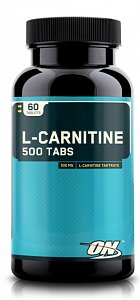 Optimum Nutrition L-карнитин таблетки 500 мг 60 шт.
