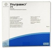 Ультравист раствор для инъекций 370 мг йода мл флакон 30 мл 10 шт. Ультравист