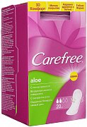 Carefree Прокладки ежедневные воздухопроницаемые Алоэ 20 шт.