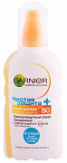 Garnier Ambre Solaire Чистая Защита Спрей SPF 50 200 мл