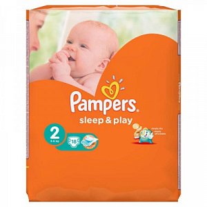 Pampers Подгузники Sleep&Play 3-6 кг Mini 18 шт.