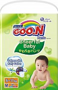 GooN Подгузники-трусики Cheerful M 6-11 кг 58 шт.