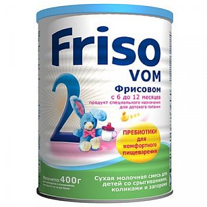 Friso Фрисовом 2 Молочная смесь с 6 до 12 мес. 400 г