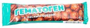 Гематоген 40г с лесным орехом