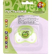 Мир Детства Соска-пустышка силиконовая 0+