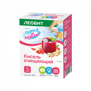 Леовит Кисель очищающий 20 г 5 шт.