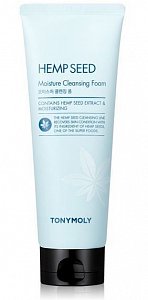 Tony Moly Пена для умывания с семенами конопли Hemp Seed Moisture 150 мл