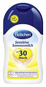 Bubchen Солнцезащитное молочко SPF30 с чувствительной кожей для младенцев с 12 мес. 150 мл