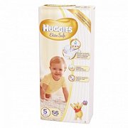 Huggies Подгузники Elite Soft 12-22 кг 56 шт.