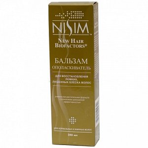 Nisim Бальзам-ополаскиватель для нормальных и жирных волос 240 мл