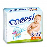 Mepsi Подгузники с рельефным слоем 4-9 кг 27 шт. Mepsi Подгузники с рельефным слоем 4-9 кг 27 шт.