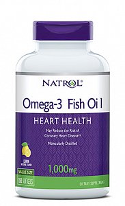 Natrol Омега-3 рыбий жир капсулы гелевые 1000 мг 150 шт. (БАД)