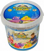 Космический песок Т57731 голубой 1 кг