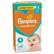 Pampers Подгузники Sleep & Play Maxi 7-14 кг 68 шт.