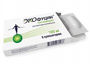 Экофуцин суппозитории вагинальные 100 мг 6 шт. Экофуцин суппозитории вагинальные 100 мг 6 шт.