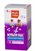 Мульти-Табс Интелло Кидс+Омега-3 капсулы 30 шт