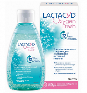 Lactacyd [Лактацид] Кислородная Свежесть  средство для ежедневной интимной гигиены 200 мл