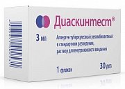 Диаскинтест раствор для внутрикожного введения 0,1 мл доза 30 доз 3 мл флакон
