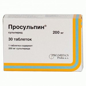 Просульпин таблетки 200 мг 30 шт.