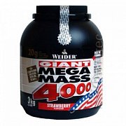 Weider Мега масс 4000 Клубника банка 3кг