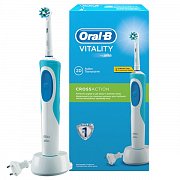 Oral-B Зубная щетка Vitality CrossAction электрическая + Насадка Precision Clean 2 шт. Oral-B Зубная щетка Vitality CrossAction электрическая + Насадка Precision Clean 2 шт.