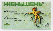 Женьшень таблетки 350 мг 20 шт. Витамер-Парафарм Женьшень таблетки 350 мг 20 шт. Витамер-Парафарм