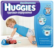 Huggies Подгузники-трусики для мальчиков 13-17 кг 32 шт